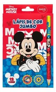LAPIS DE COR JUMBO MICKEY MOUSE
