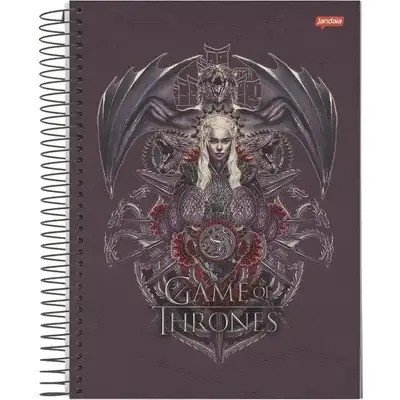 CADERNO GAME OF THRONES - 80 FOLHAS
