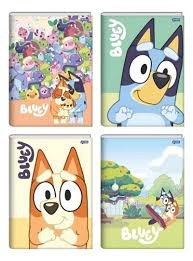 CADERNO BROCHURA PEQ BLUEY 80FLHS