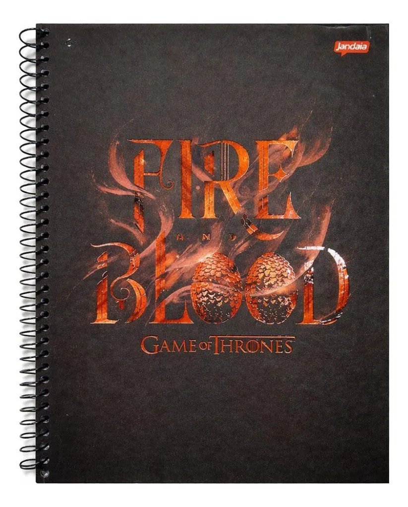 CADERNO GAME OF THRONES - 160 FOLHAS