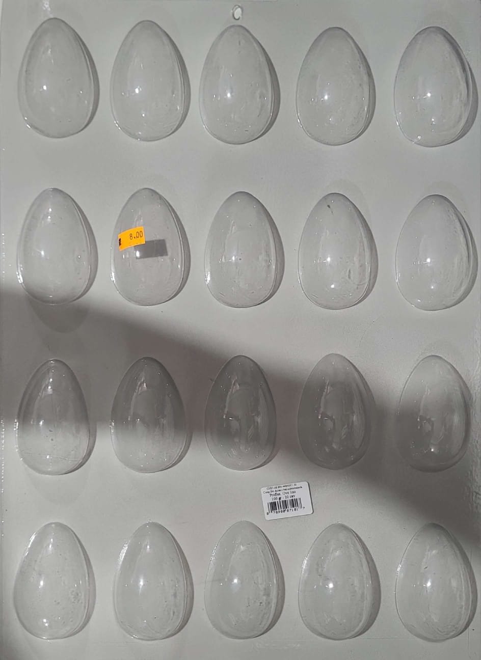 FORMA ACETATO - OVO LISO 100gr 20 CAV