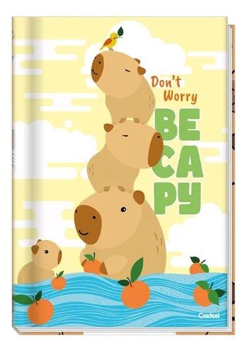 CADERNO BROCHURA PEQUENO BE CAPY - 80 FOLHAS