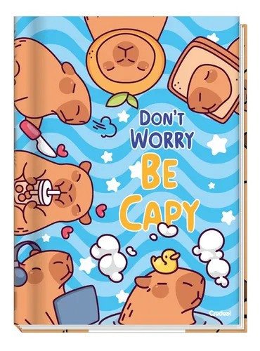 CADERNO BROCHURA PEQUENO BE CAPY - 80 FOLHAS