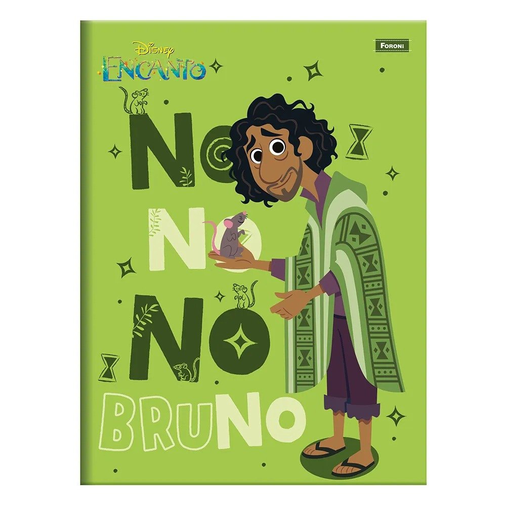 CADERNO BROCHURA GRANDE ENCANTO - 80 FOLHAS