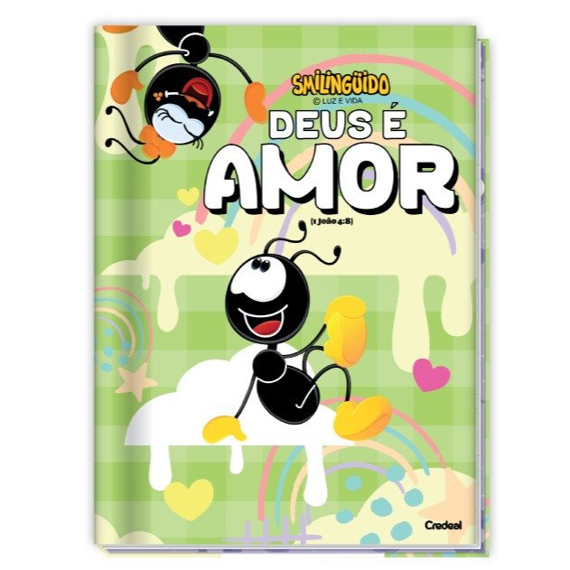 CADERNO BROCURA GRANDE SMILINGUIDO - 80 FOLHAS