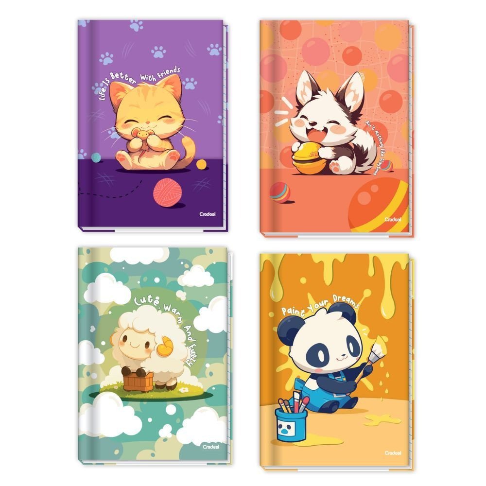 CADERNO BROCHURA GRANDE CALIGRAFIA - LALA PETS 