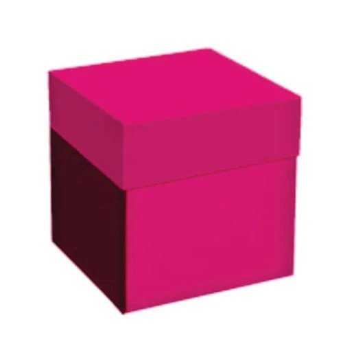 CAIXA MULTIUSO QUADRADA ROSA