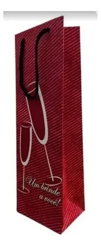 SACOLA DE VINHO - 12X36X8,5
