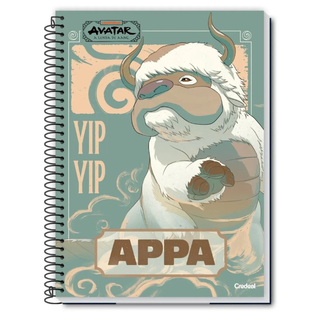 CADERNO AVATAR - 80 FOLHAS