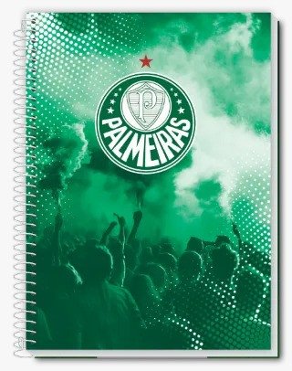 CADERNO PALMEIRAS - 80 FOLHAS
