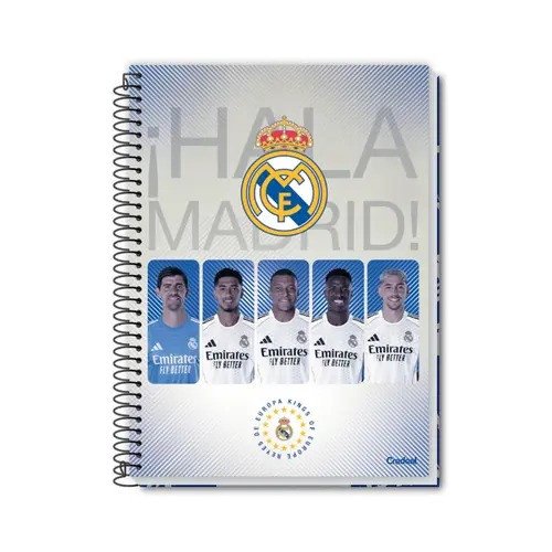 CADERNO REAL MADRID - 80 FOLHAS