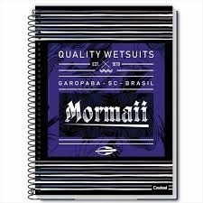 CADERNO MORMAII - 80 FOLHAS