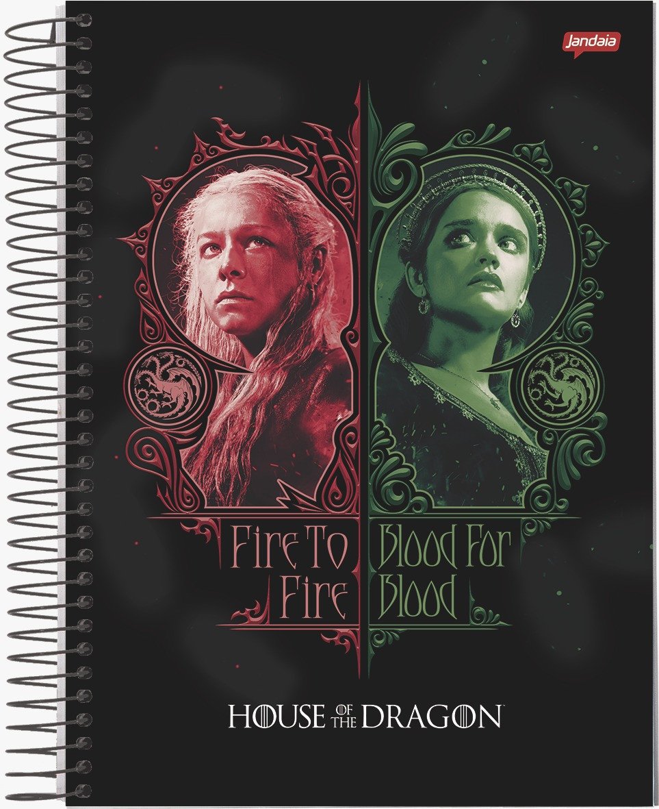 CADERNO GAME OF THRONES - 80 FOLHAS