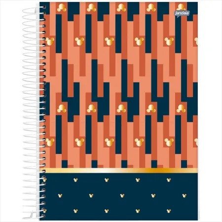 CADERNO MICKEY ARTS OFFICE - 80 FOLHAS