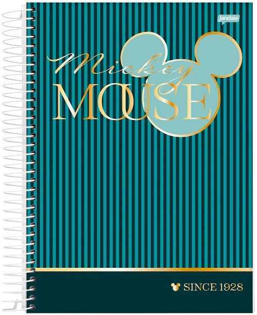 CADERNO MICKEY ARTS OFFICE - 80 FOLHAS