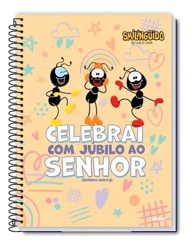 CADERNO SMILINGUIDO - 80 FOLHAS