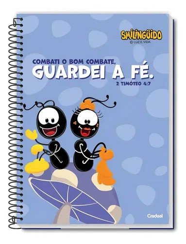 CADERNO SMILINGUIDO - 80 FOLHAS