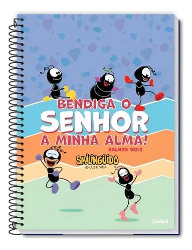 CADERNO SMILINGUIDO - 80 FOLHAS