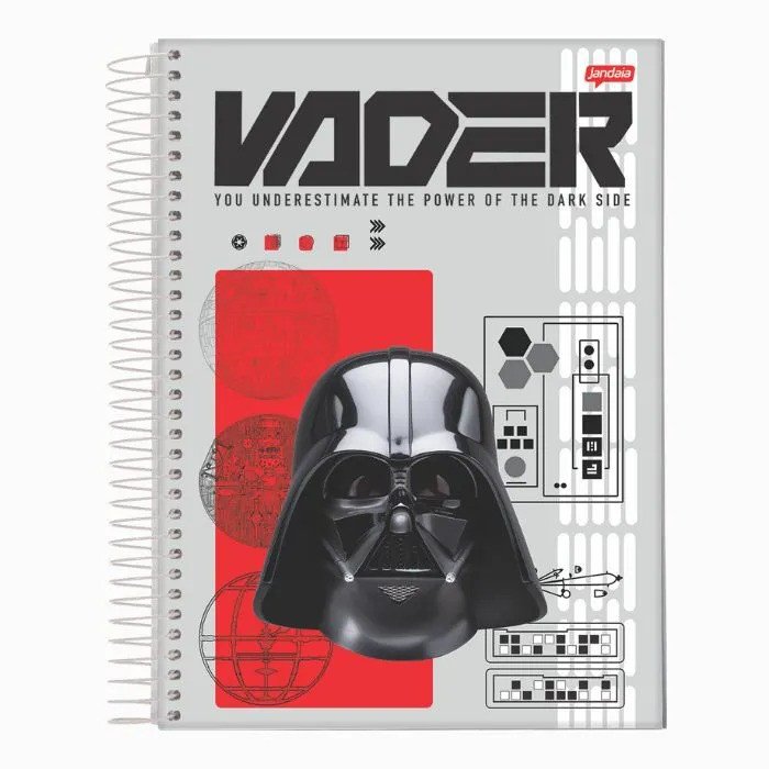 CADERNO STAR WARS - 160 FOLHAS