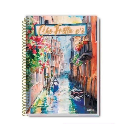 CADERNO BELLA - 160 FOLHAS