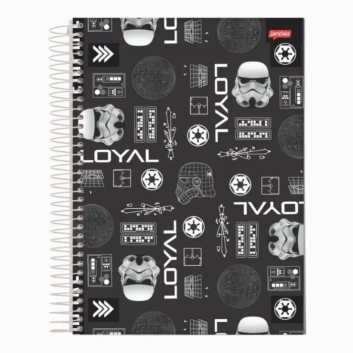 CADERNO STAR WARS - 160 FOLHAS