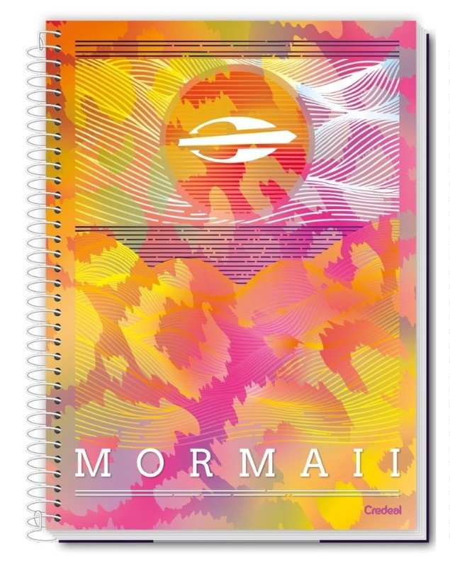 CADERNO MORMAII - 160 FOLHAS