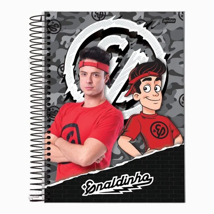 CADERNO ENALDINHO - 160 FOLHAS 