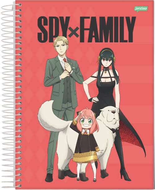 CADERNO SPY X FAMILY - 160 FOLHAS
