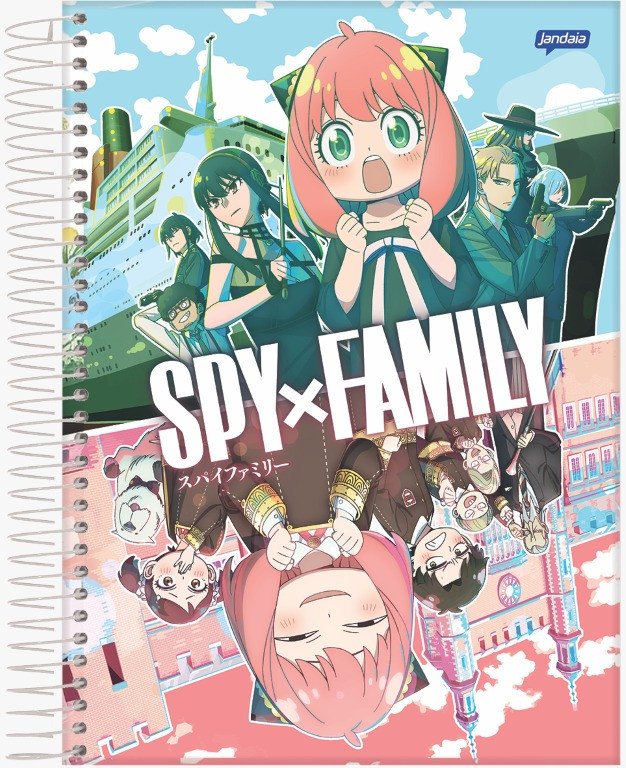 CADERNO SPY X FAMILY - 160 FOLHAS