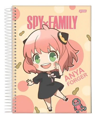 CADERNO SPY X FAMILY - 160 FOLHAS