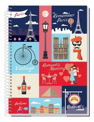 CADERNO MY COLLECTION - 320 FOLHAS