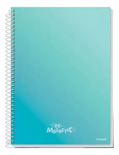 CADERNO BE MAGNETIC - 80 FOLHAS