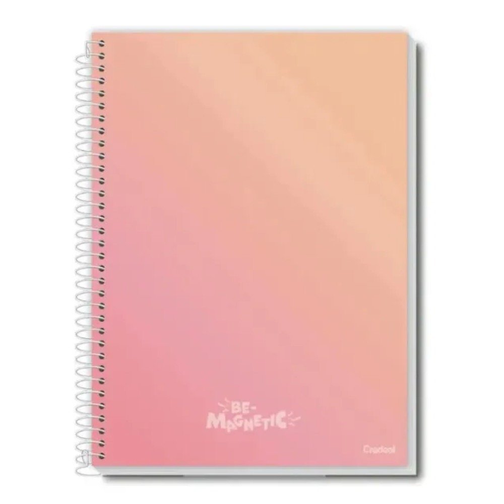 CADERNO BE MAGNETIC - 160 FOLHAS