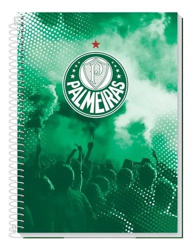 CADERNO PALMEIRAS - 320 FOLHAS