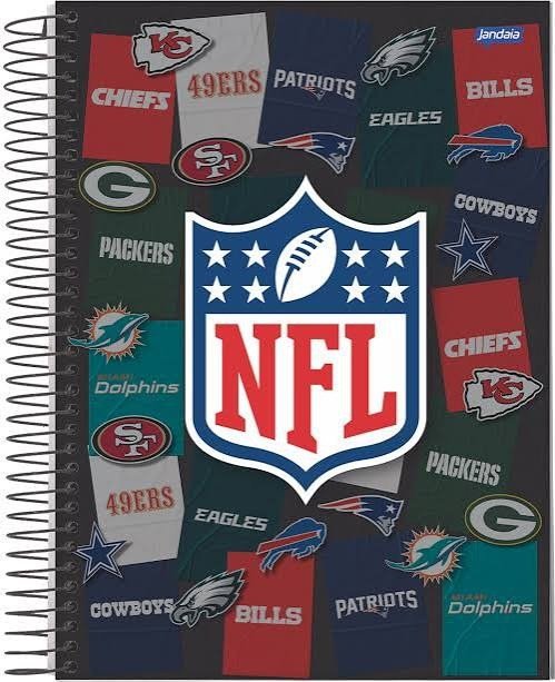 CADERNO NFL - 240 FOLHAS