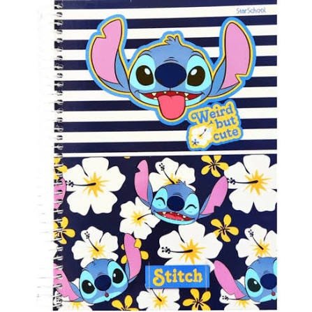 CADERNO STITCH WEIRD BUT CUTE - 240 FOLHAS