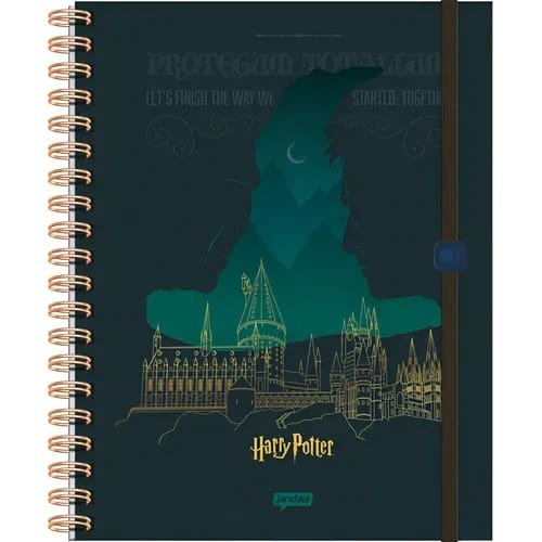 CADERNO INTELIGENTE HARRY POTTER - 80 FOLHAS