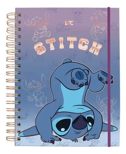 CADERNO INTELIGENTE STITCH - 80 FOLHAS
