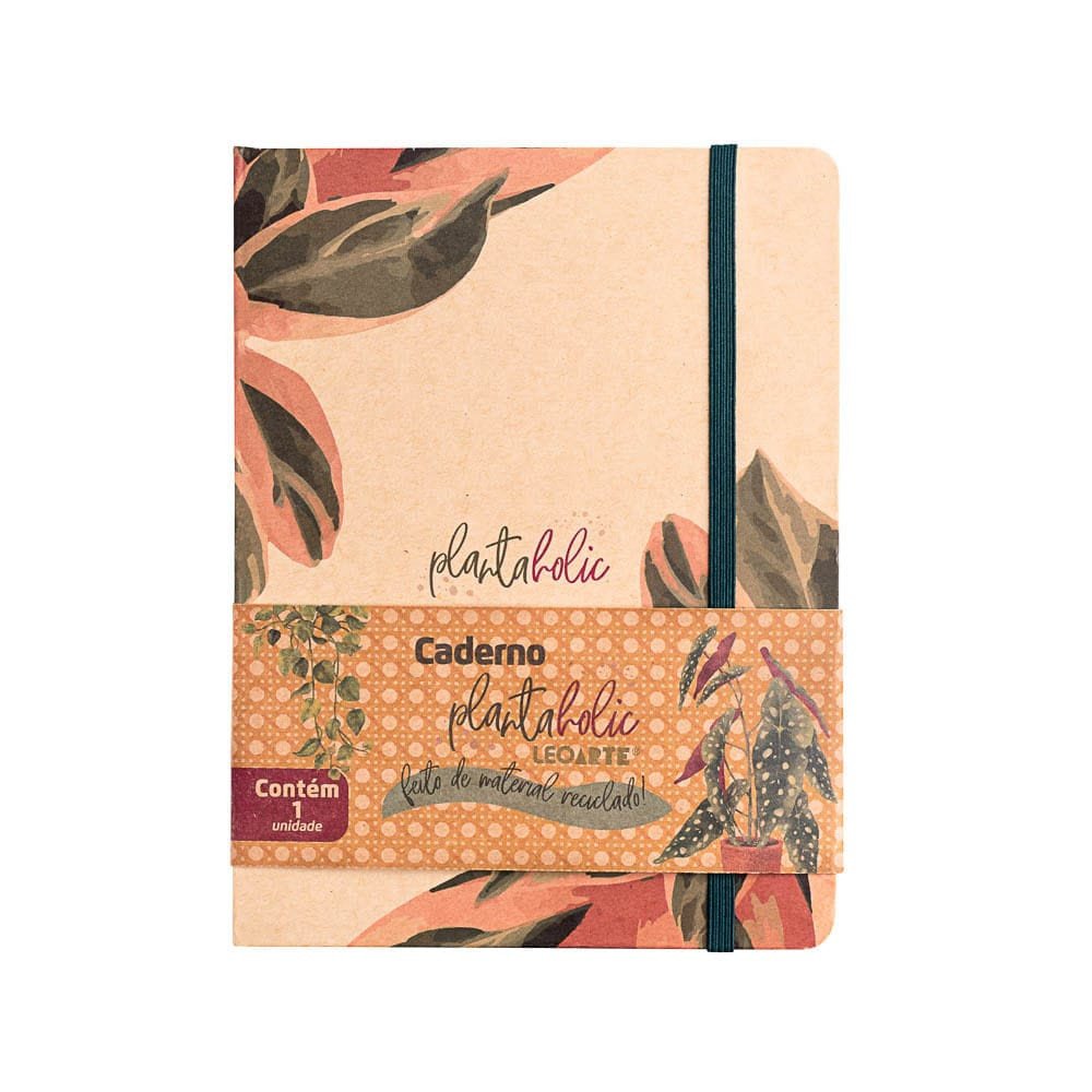 CADERNETA PLANTAHOLIC - 80 FOLHAS