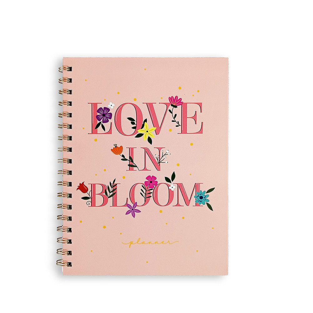CADERNETA LOVE IN BLOOM - 80 FOLHAS
