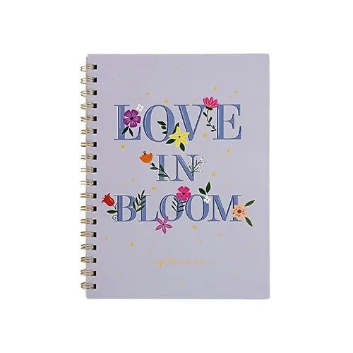 CADERNETA LOVE IN BLOOM - 80 FOLHAS
