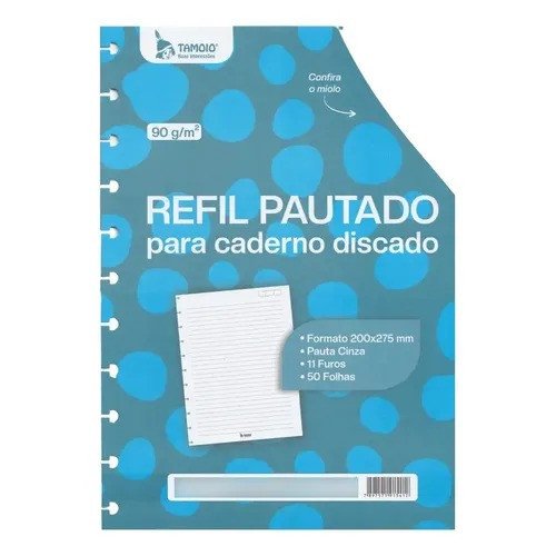 REFIL PAUTADO - 11 DISCOS