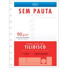 REFIL PARA CADERNO INTELIGENTE SEM PAUTA - 50 FOLHAS