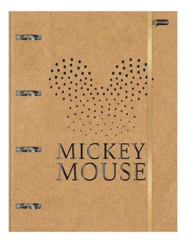 FICHÁRIO MICKEY MOUSE - 80 FOLHAS