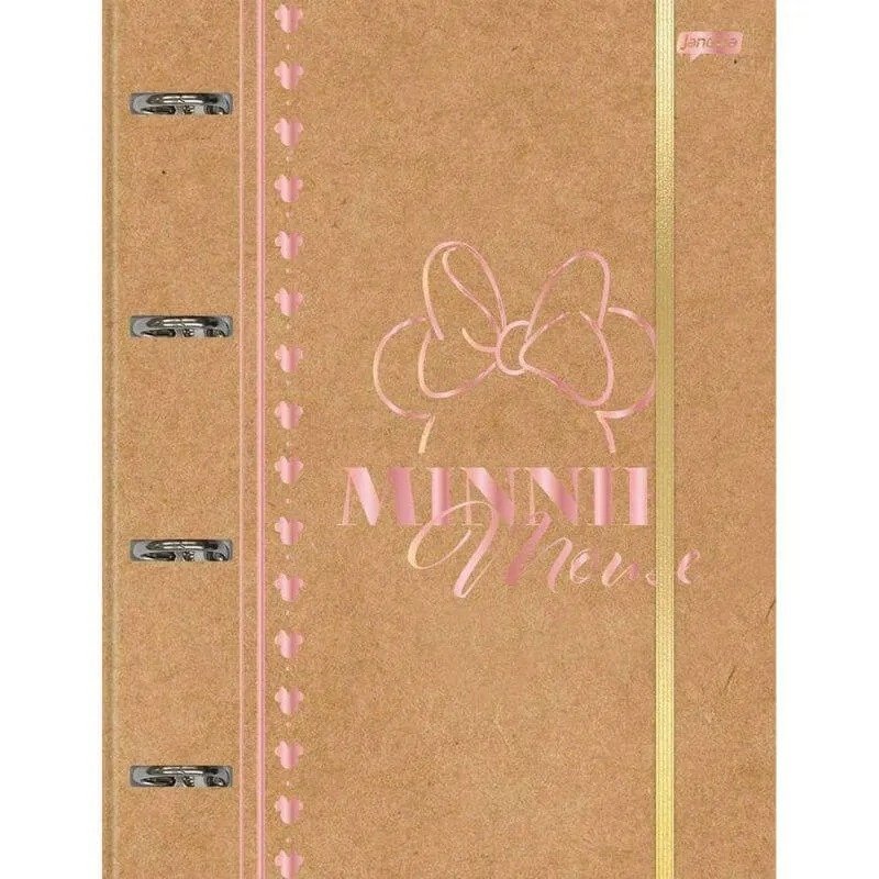 FICHÁRIO MINNIE MOUSE - 80 FOLHAS