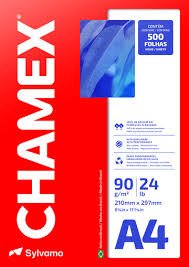 PAPEL SULFITE 90G CHAMEX - 500 FOLHAS