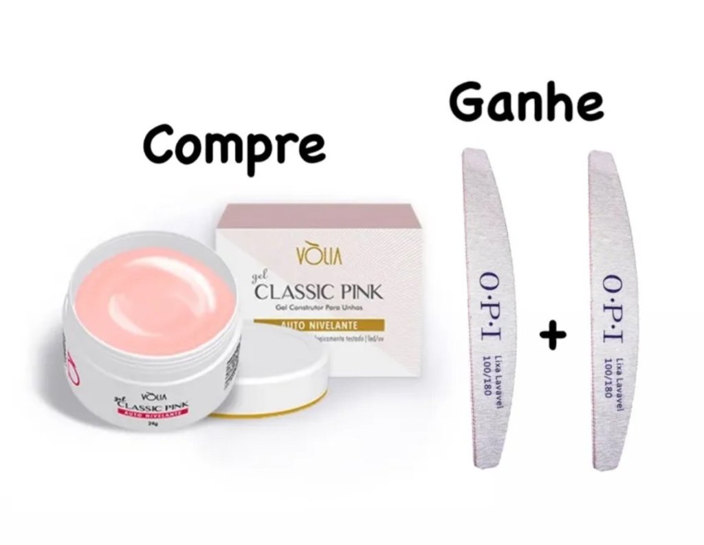 Gel Volia Classic Pink 24g