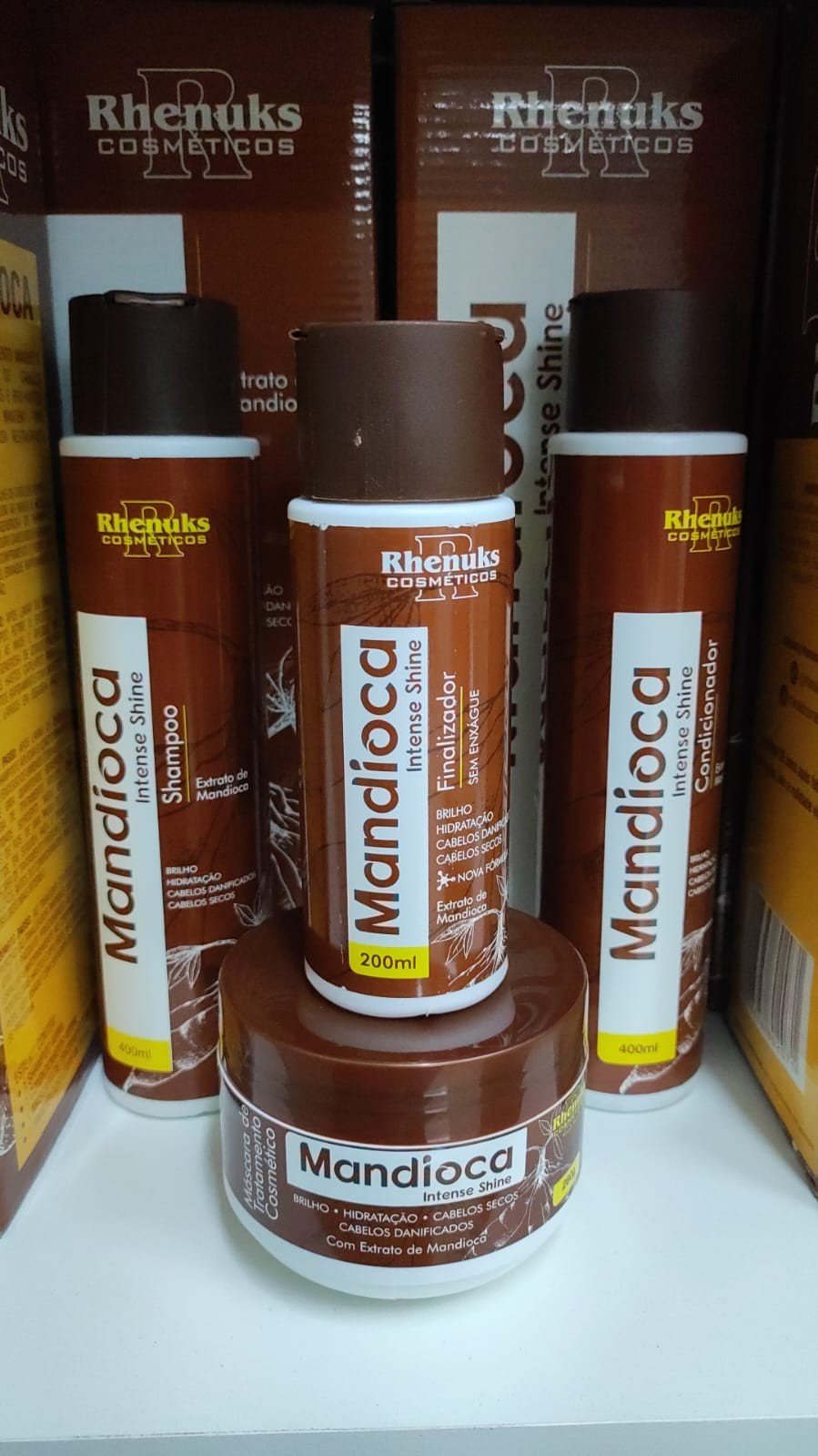 kit sh cond mascara finalizador rheunks