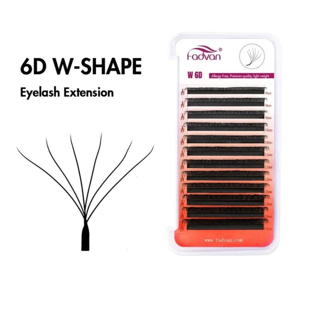 cilios fadvan 6d w 0,07d mix 8-14mm