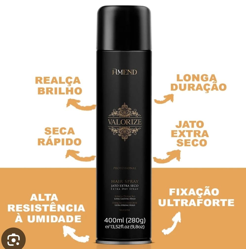 spray fixador amend valorize 400ml